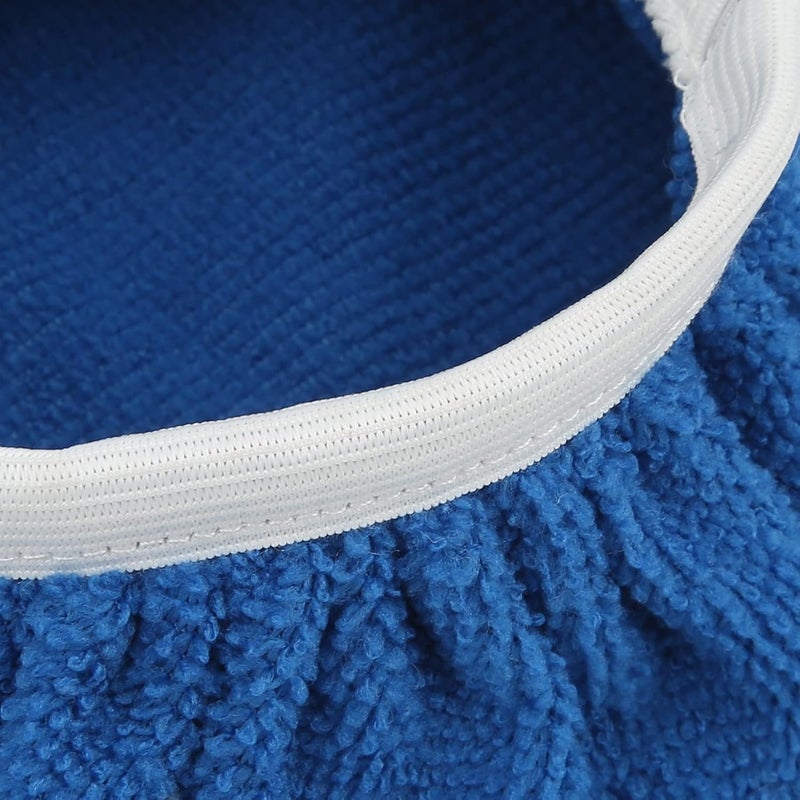 Car Polishing Pad Bonnet Set Soft Microfiber Cotton Wool Fleece Buffing Pad Cover for 6in Car Polisher, 8pcs Universal Application - Image 5