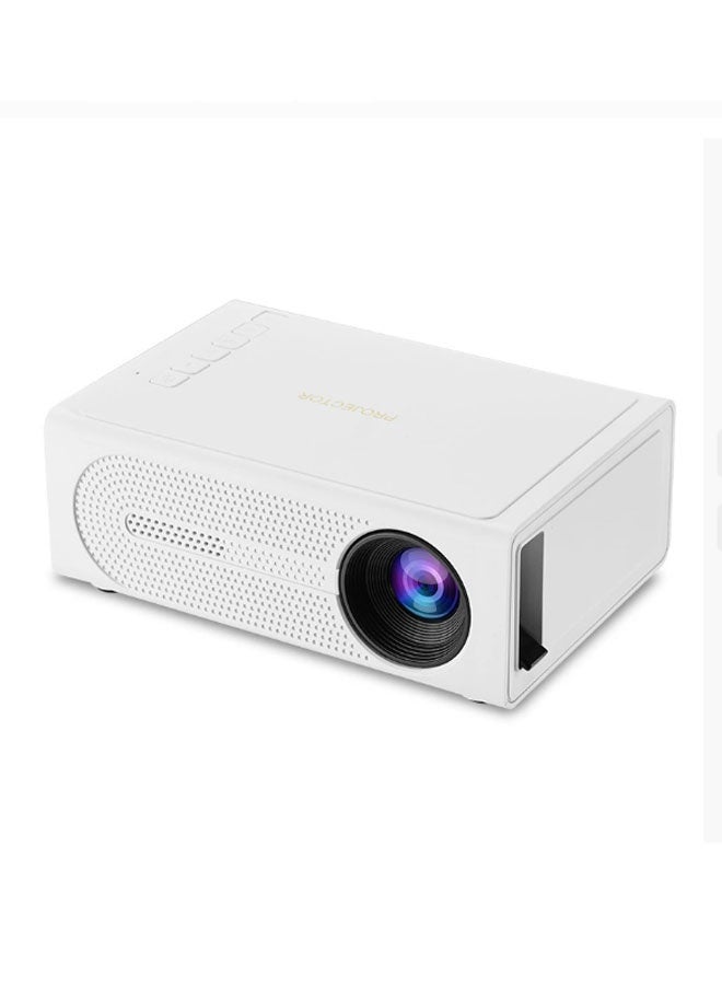 Neutral Portable 1080p Android Smart HD Projector, Suitable for Home Cinema/Gaming/Karaoke (White) - Image 1