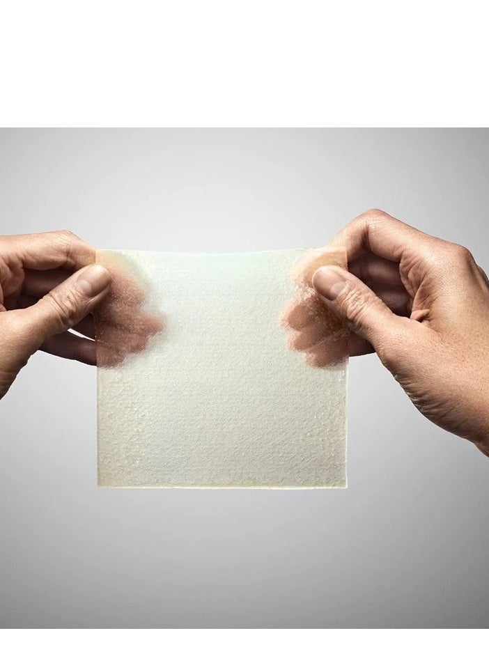Molnlycke 10pcs  Gel Fiber Bandage 10cm*10cm Antimicrobial Exofiber Ag+ Silver Fiber Coating  - Image 3