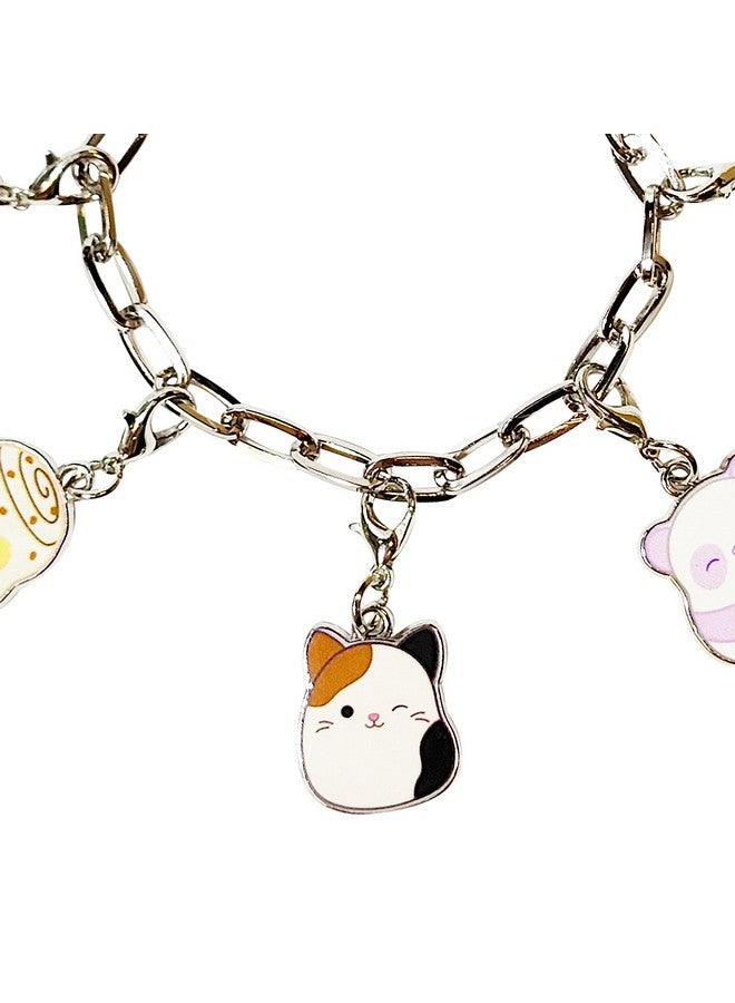 لوف هير مجموعة صندوق سحر Squishmallows Girls Add A Charm من LUV HER مع سوار سحر واحد و 5 سحر قابلة للتبديل - للأعمار من 3 سنوات فما فوق - Image 3