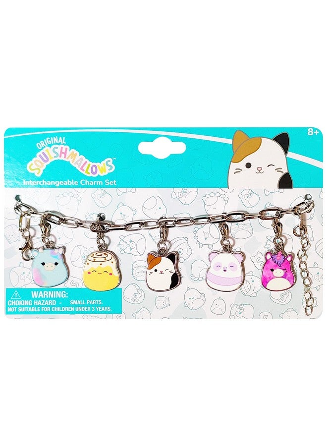 لوف هير مجموعة صندوق سحر Squishmallows Girls Add A Charm من LUV HER مع سوار سحر واحد و 5 سحر قابلة للتبديل - للأعمار من 3 سنوات فما فوق - Image 4