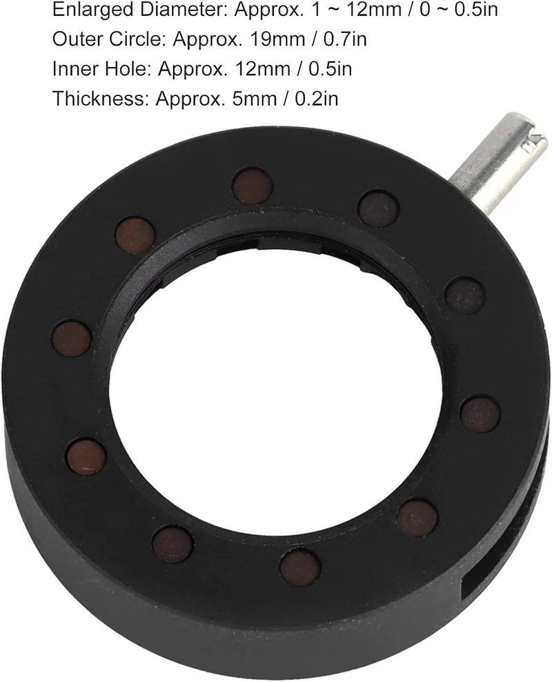 Iris Diaphragm SK12, Mechanical Manual APER Lens, 1~12mm Iris Diaphragm for Digital C, s with Iron l for and Optical - Image 4