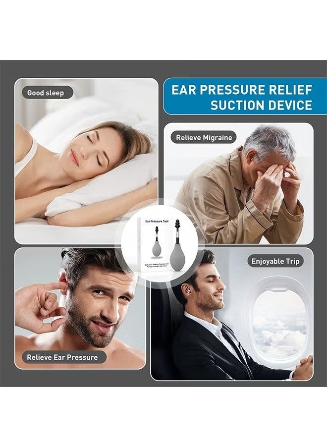 Uliova Ear Pressure Relief Device, Migraine & Tinnitus Relief, Inner Ear Balance, Airplane Ear Care, Portable Stress & Tension Relief Tool - Image 3