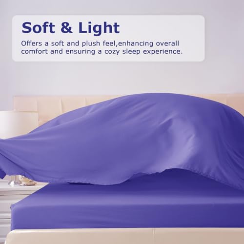 Homilay Queen Size Bed Sheet Set - 4 Piece Soft Microfiber Sheets with Deep Pockets, Cooling Technology, and Wrinkle-Free Pillowcase. Hotel-Quality, Durable Bedding, Very Peri - Image 2