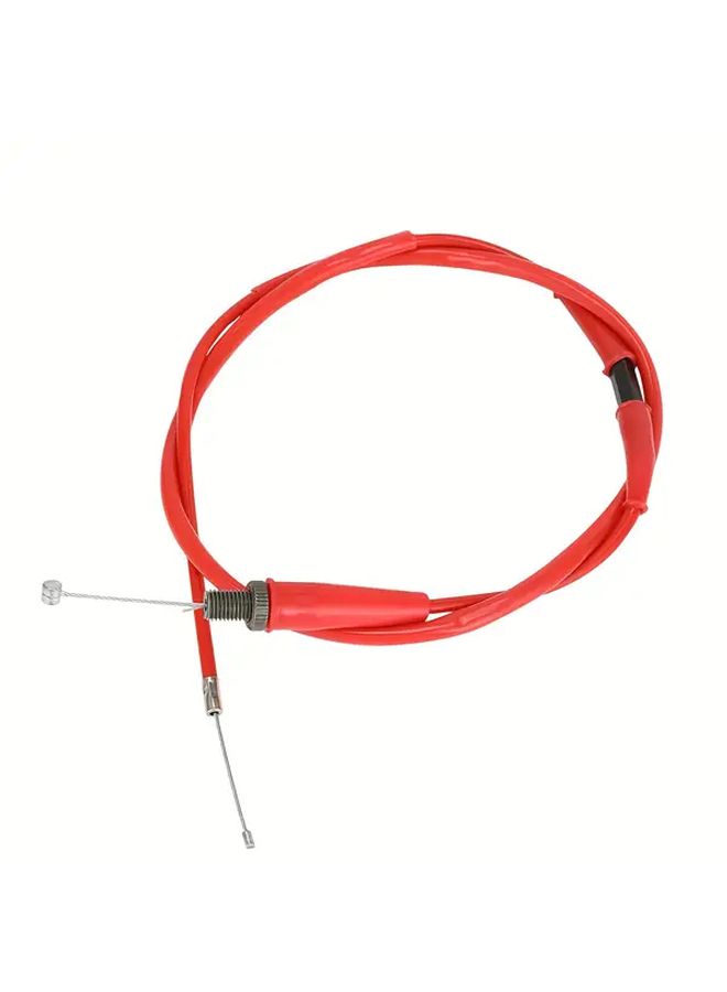 Throttle Cable For Honda CRF50 CRF110 CRF125F XR70 Dirt Pit Bike Red - Image 3