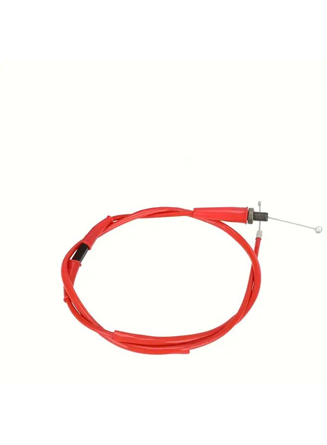 Throttle Cable For Honda CRF50 CRF110 CRF125F XR70 Dirt Pit Bike Red - Image 4