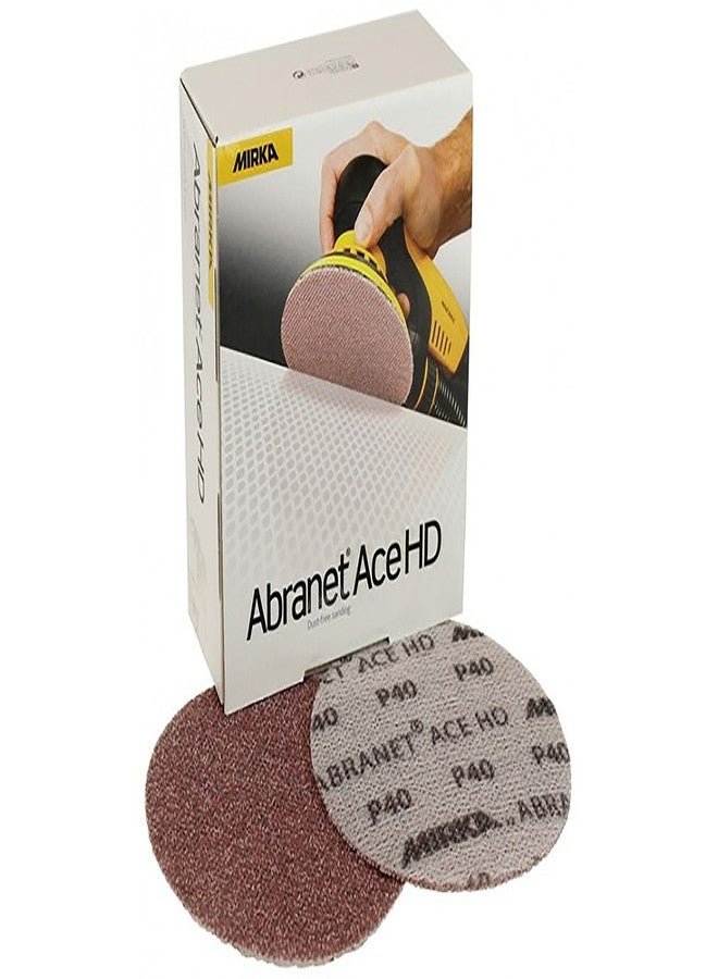 قرص Mirka AH-232-040 Abranet Ace HD Net Grip، رمادي