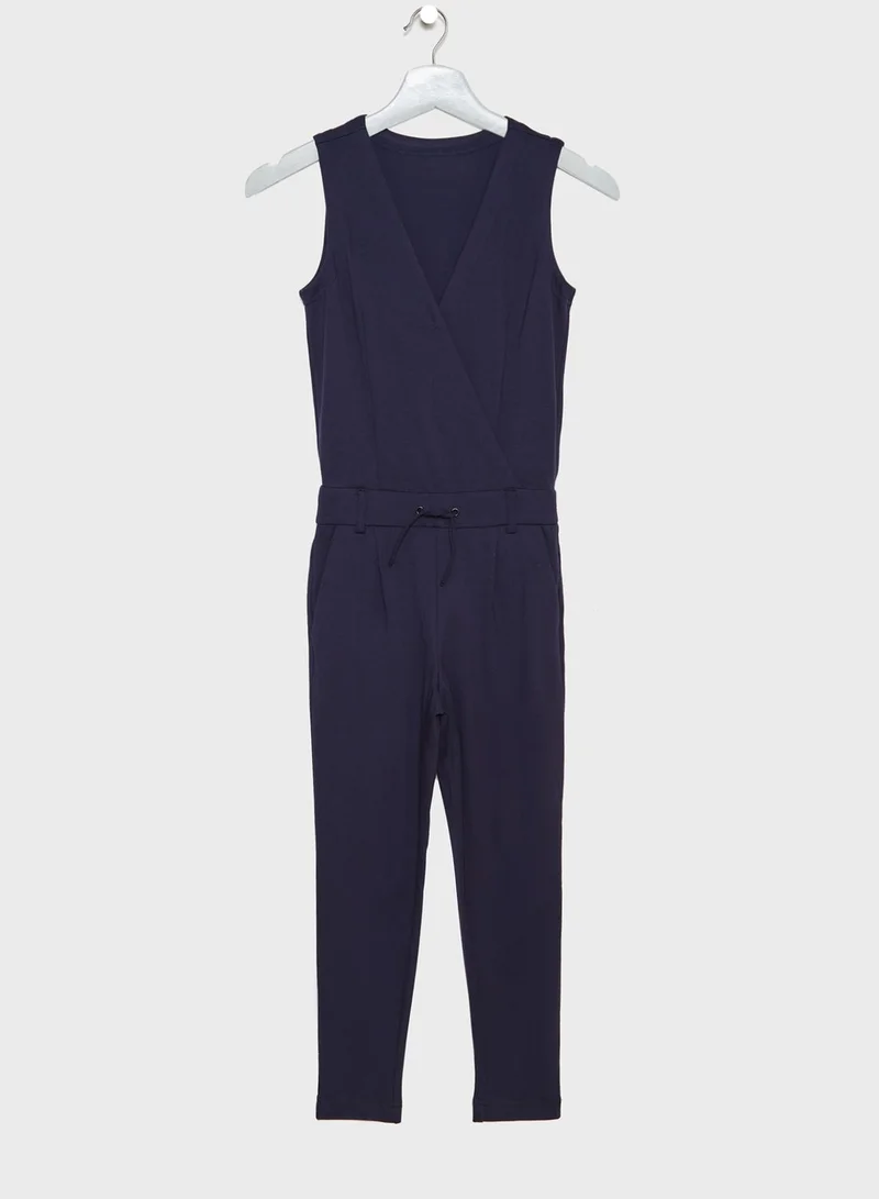 ONLY Kids Tie Waist Jumpsuit