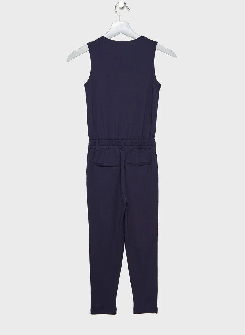 ONLY Kids Tie Waist Jumpsuit