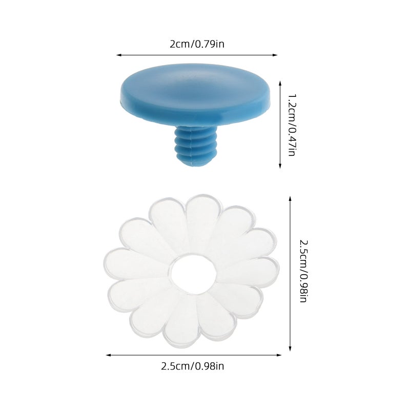 2 Sets Of Decorative Umbrella Tips Umbrella Repair Umbrella Cover For Patio Umbrella Top Replacement Umbrella Tip Caps Umbrella Repair Ends - Image 4