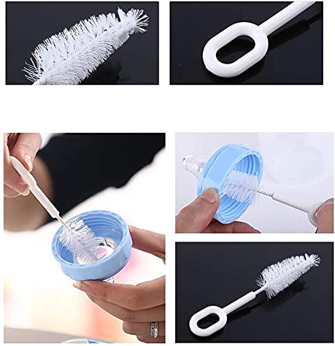 Safe-O-Kid- All in one 5 Pieces Cleaning kit Bottle Nipple and Straw Cleaning Kit-Blue - Image 5