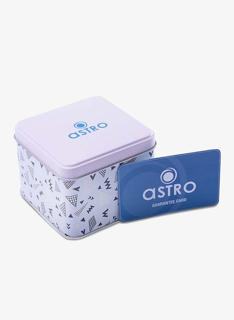 Astro Men's Watch, Analog-Digital Display and Polyurethane Strap - A22803-PPLB, Blue - Image 4