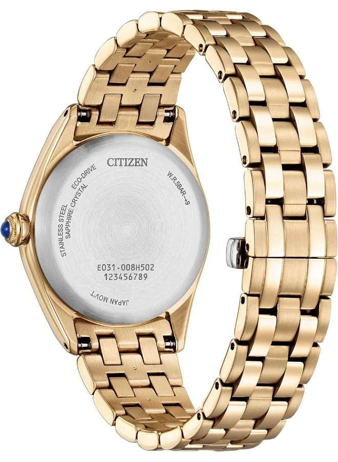 سيتيزن CITIZEN EM1143-81X Men's Analogue Quartz Watch with Stainless Steel Strap