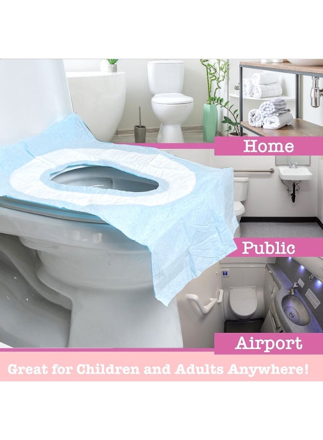 10PCS,Disposable Thickened Waterproof Toilet Seat Cover Individually Packed Toilet Mat for Postpartum Women Travel Hotel Toilet Seat Paper - Image 3