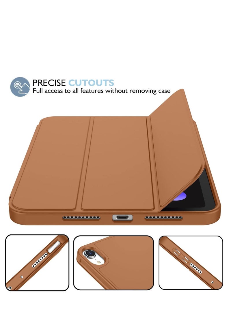 JAJEEK New Smart Case with Pencil Holder Compatible with iPad Mini 7 – Tri-Fold Smart Case with Soft TPU Back, Auto Wake/Sleep, Dustproof & Anti-Fingerprint, Heavy Duty Protection, Ultra-Slim & Lightweight - Image 2