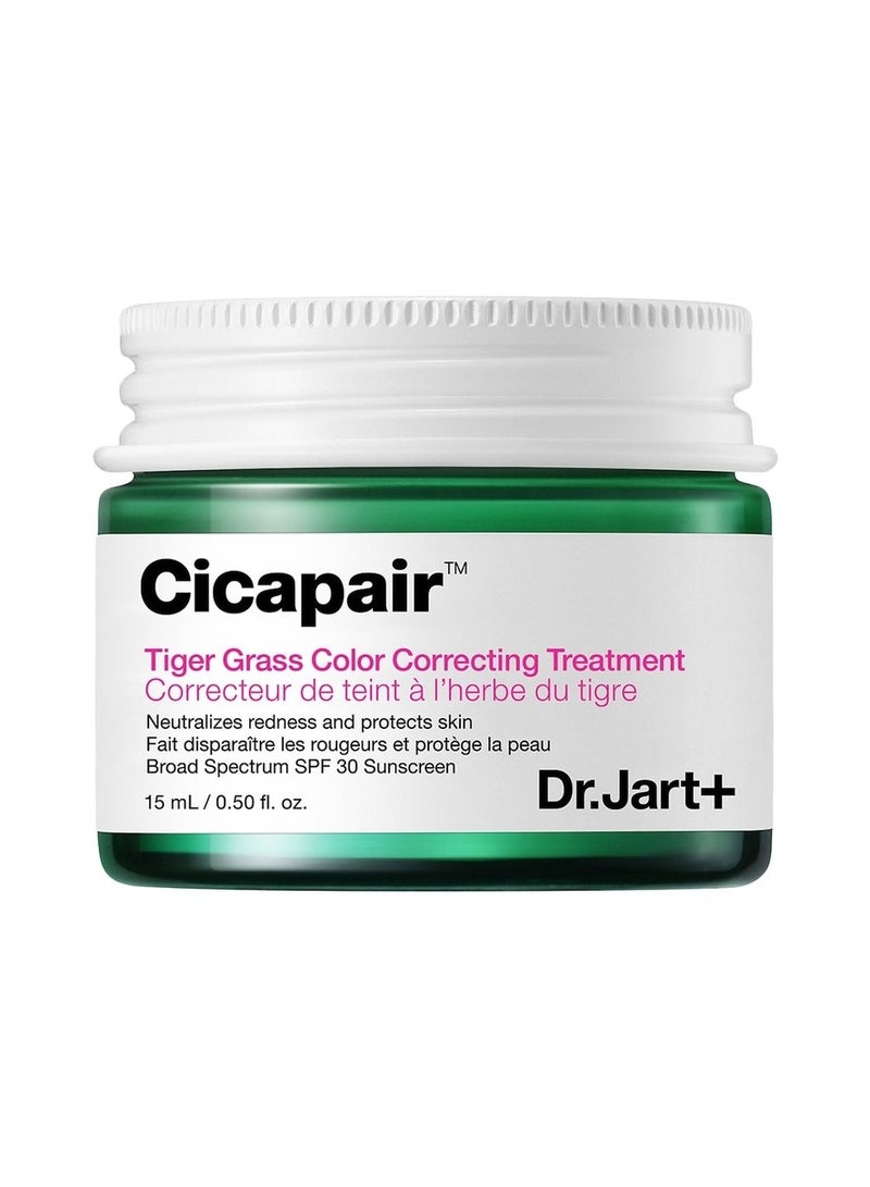 Dr.Jart+ Dr. Jart+ Cicapair™ Tiger Grass Color Correcting Treatment SPF 30  0.5 oz/ 15 mL  - Image 1
