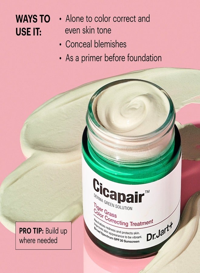 Dr.Jart+ Dr. Jart+ Cicapair™ Tiger Grass Color Correcting Treatment SPF 30  0.5 oz/ 15 mL  - Image 2
