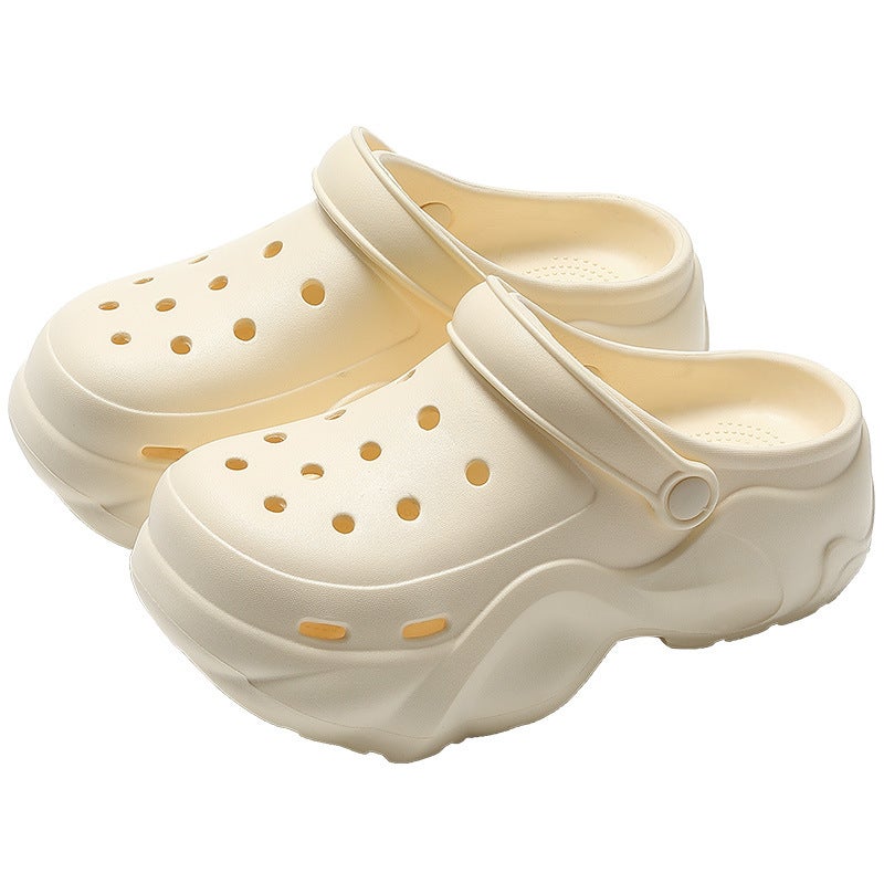 Anshangfen Women's EVA Clog Slippers - Breathable, Anti-Slip, Thick Sole - Image 4