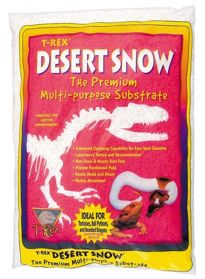 T-Rex Reptile Terrarium Substrate Bedding - Desert Snow (2lb) - Image 1