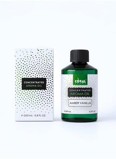 CORAL AROMA Amber Vanilla Aroma Oil | 200 ml | Scented Diffuser Oil  - Image 3