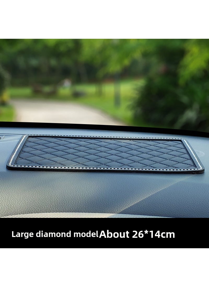 Generic - Creative Camellia Car Decor for Women Large Drill Pad - Image 1
