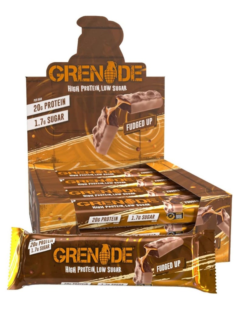 Grenade Carb Killa High Protein Bar - Fudged Up - (12 pieces)  - Image 1