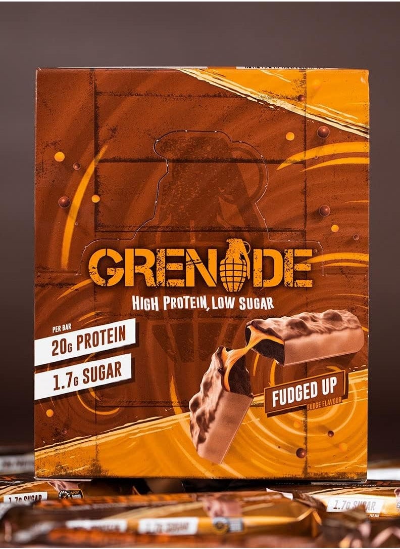 Grenade Carb Killa High Protein Bar - Fudged Up - (12 pieces)  - Image 5