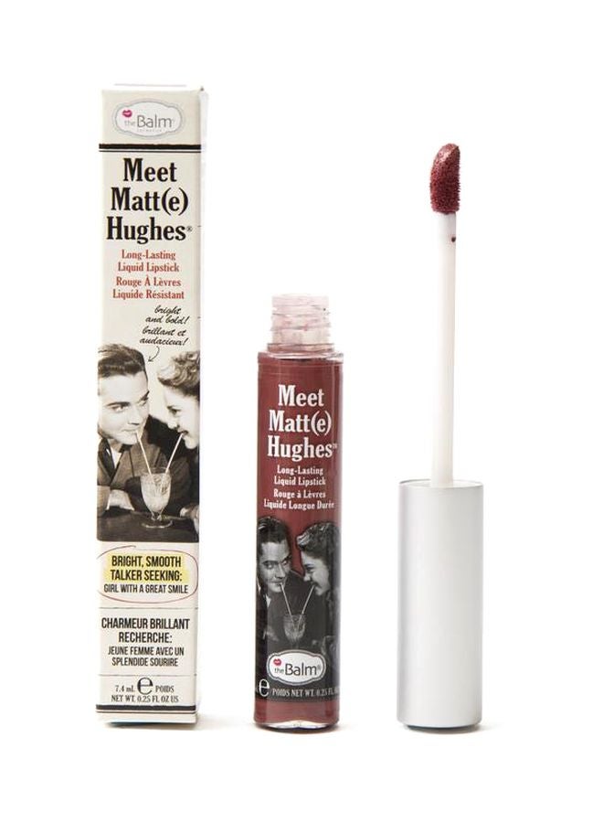 theBalm Meet Matte Hughes Liquid Lipstick Reliable - Image 2
