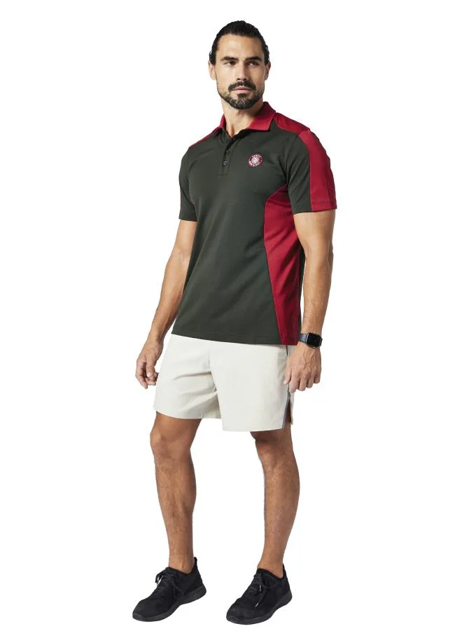 ZAECY Men's Paneled Polo T-shirt