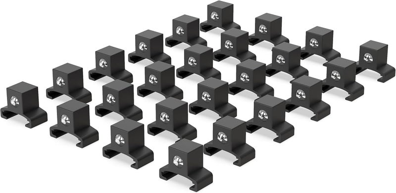 Olsa Tools Black Spring-Loaded Ball Bearing Socket Clips - 24-Pack (1/2-Inch) - Compatible with Olsa Socket Holders - Part: 1137 - Image 1