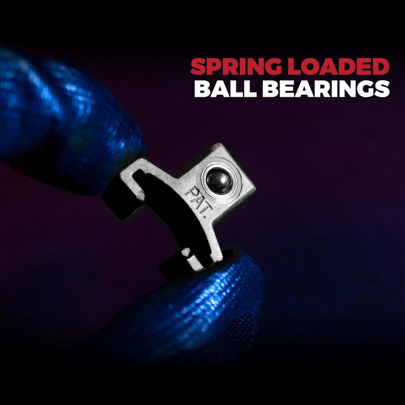 Olsa Tools Black Spring-Loaded Ball Bearing Socket Clips - 24-Pack (1/2-Inch) - Compatible with Olsa Socket Holders - Part: 1137 - Image 2