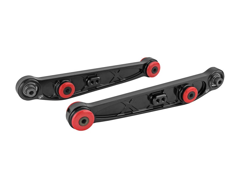 Skunk2 Racing 542-05-1195 Alpha Series Black Anodized Rear Lower Control Arm 1988-1995 Honda Civic CRX / 1990-2001 Acura Integra - Image 2