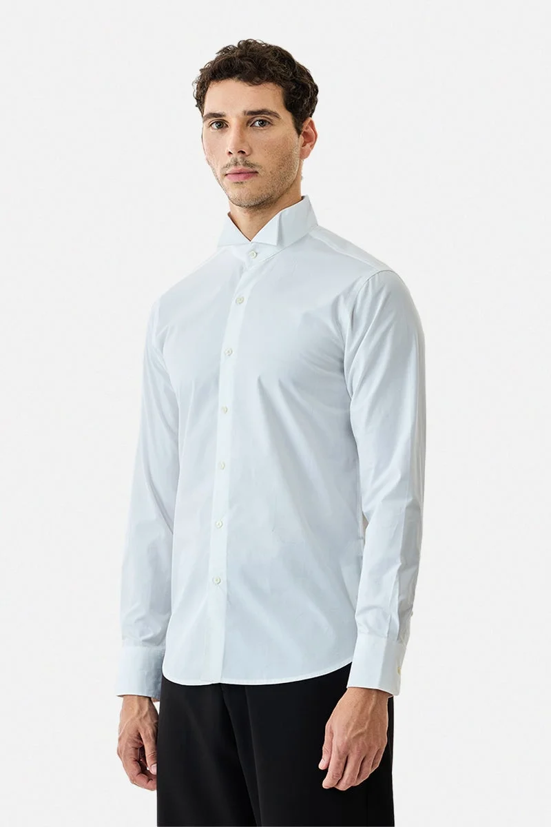 SNITCH 100% Cotton Slim Fit Tuxe Luxe Shirt