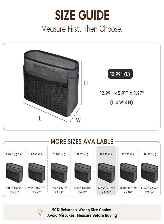 GIVLEFLY Tote Organizer Insert with Multiple Pockets zipper purse dividers with Handle(32,Dark Grey) Lightweight Purse Liner with Cup Holder Fit for Longchamp Large Medium Size and Neverful and More - Image 4