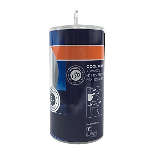 OSRAM H11 12V 55W 5000K 62211CBA Cool Blue Advance Car Bulbs Halogen Head Light 2X - Image 4