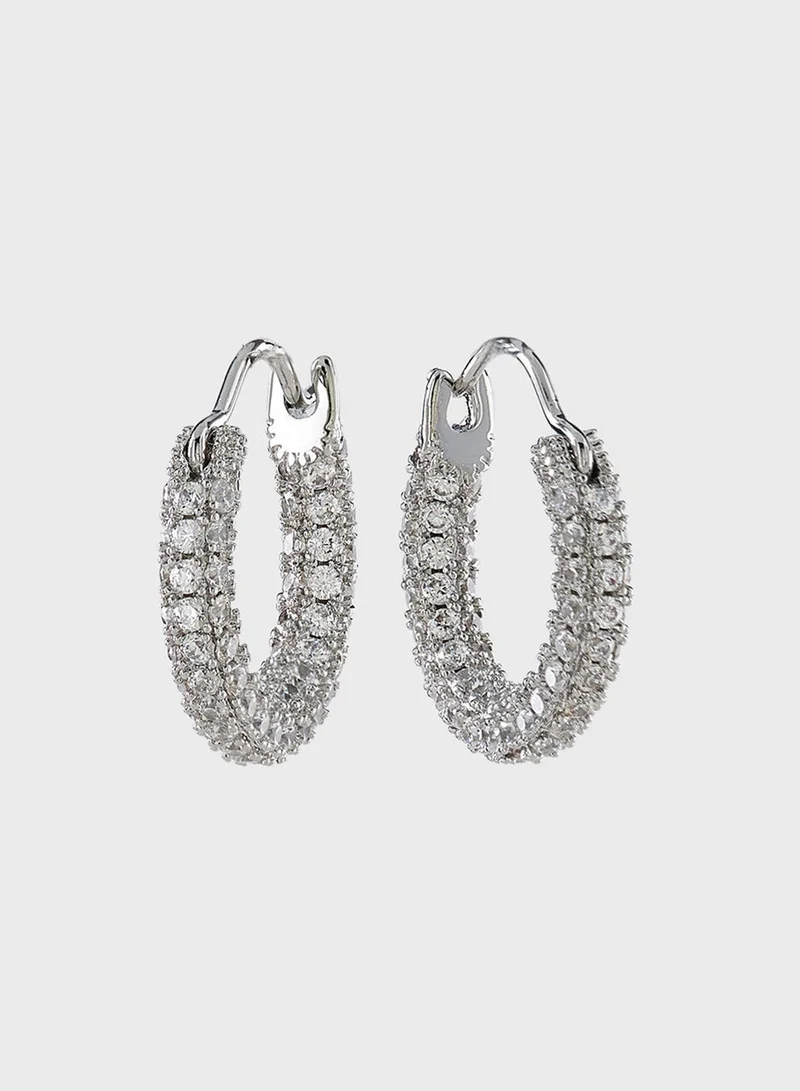 LUV AJ Pave Amalfi Cuff Earrings