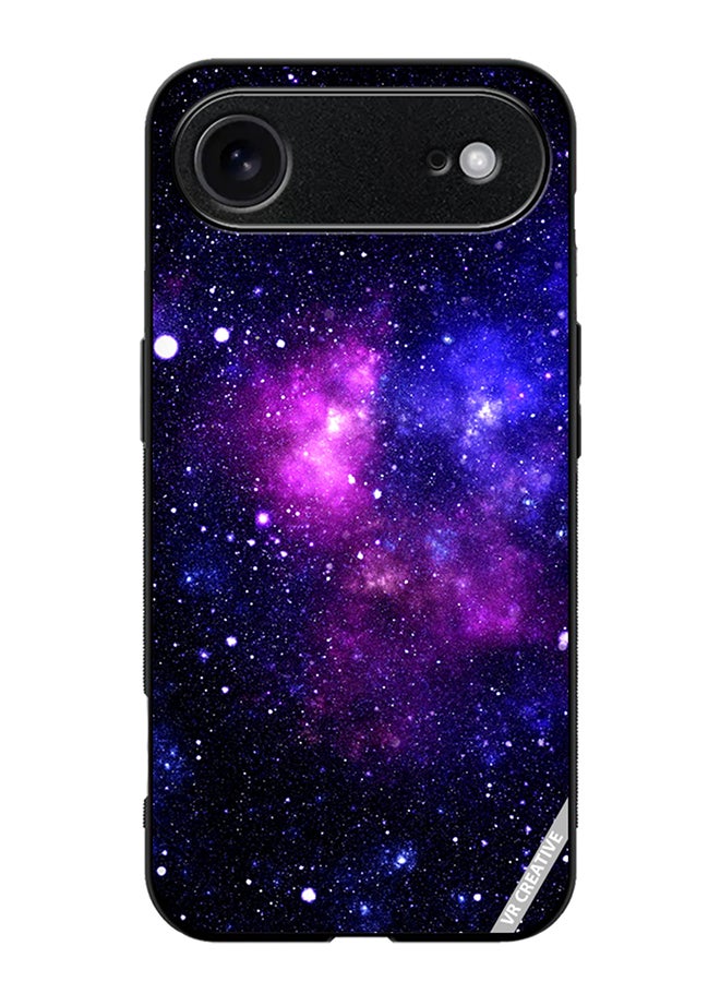 VR CREATIVE Protective Case Cover For Apple iPhone 17 Air Galaxy Purple Design Multicolour