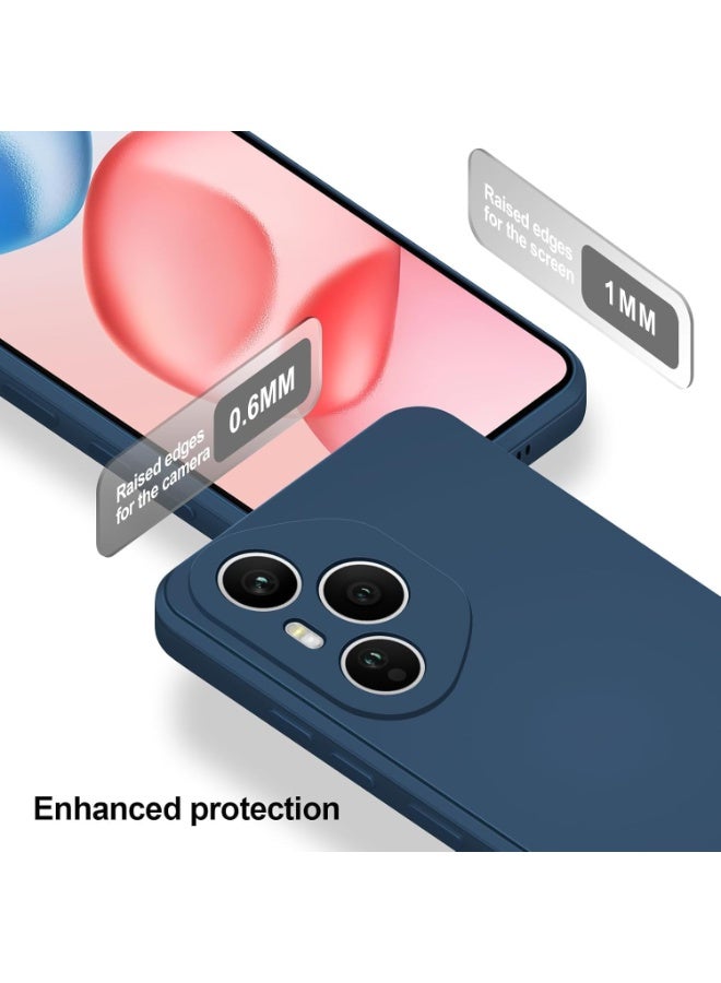 بورتوني غطاء حماية لهاتف Honor 400 Pro من السيليكون الناعم المقاوم للصدمات بلمسة نهائية غير لامعة، غطاء خلفي لهاتف Honor 400 Pro، بطانة داخلية من القماش، غطاء حماية كامل للكاميرا لهاتف Honor 400 Pro - Image 4