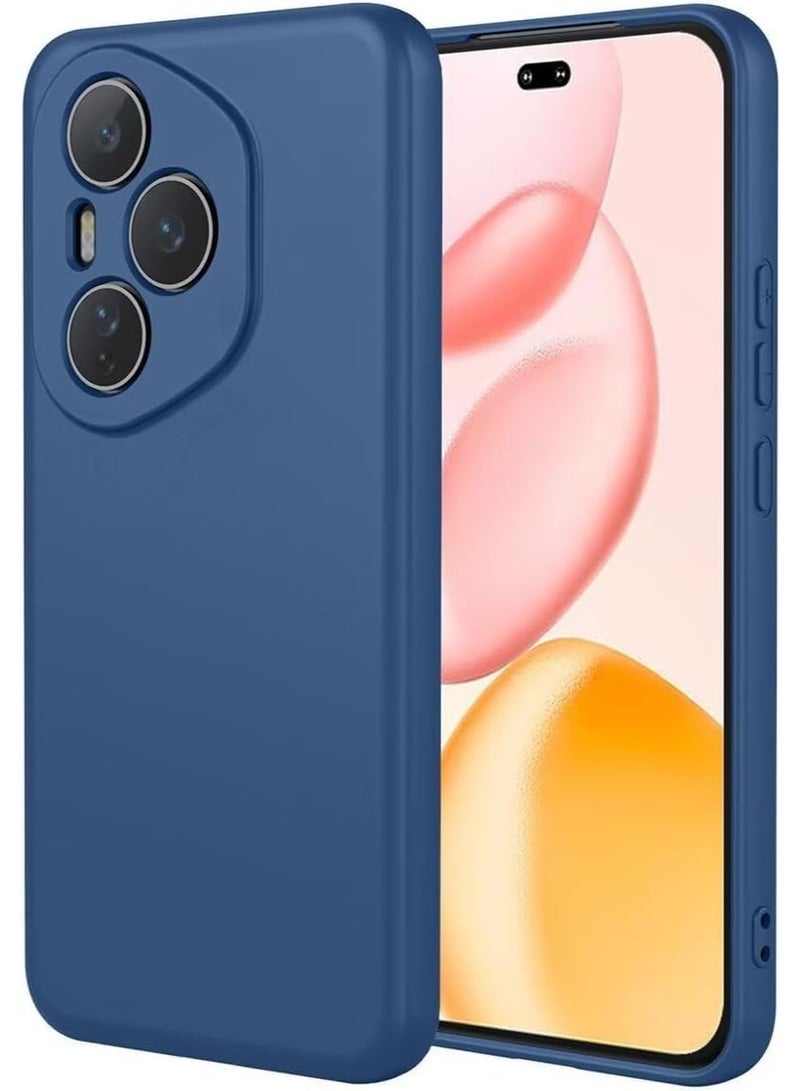 بورتوني غطاء حماية لهاتف Honor 400 Pro من السيليكون الناعم المقاوم للصدمات بلمسة نهائية غير لامعة، غطاء خلفي لهاتف Honor 400 Pro، بطانة داخلية من القماش، غطاء حماية كامل للكاميرا لهاتف Honor 400 Pro - Image 1