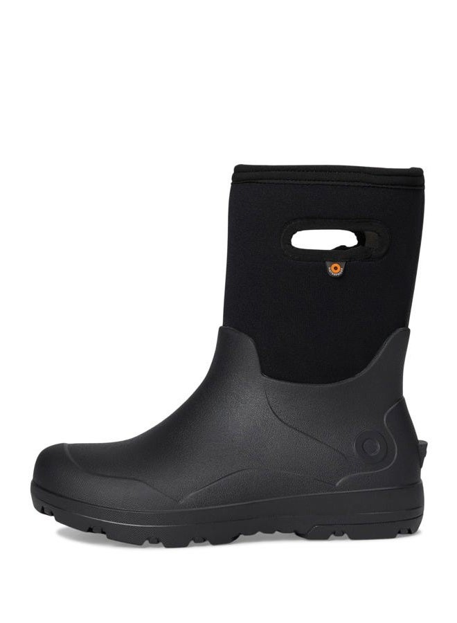 BOGS Unisex-Child York Seamless (Toddler/Little Big Kid) Rain Boot, Black, 1 Little Kid - Image 4