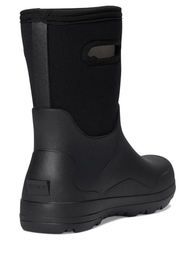 BOGS Unisex-Child York Seamless (Toddler/Little Big Kid) Rain Boot, Black, 1 Little Kid - Image 5
