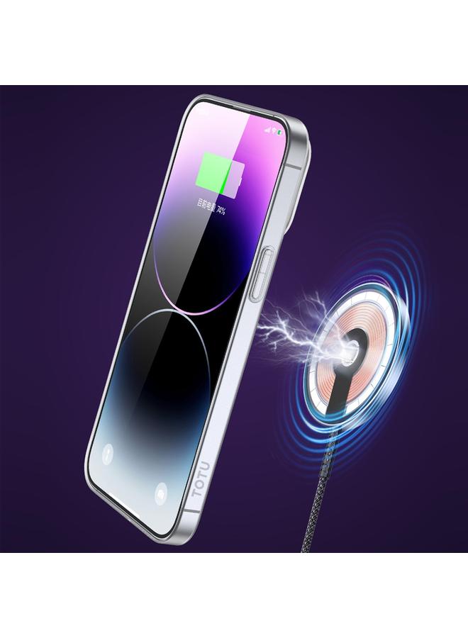 توتو ديزاين جراب لهاتف iPhone 14 Pro AA-170 Zero Feeling Series Frosted Magsafe - Image 4