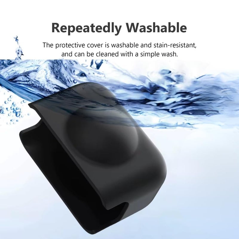 Tectonic TLC-OM360 Silicone Case for DJI Osmo Action 360 – Shockproof Soft Protective Cover with Lens Cap, Anti-Slip Grip, Dustproof Full-Body Camera Protector for Outdoor & Travel - Image 5