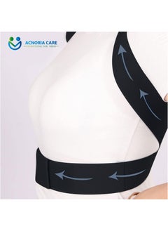 ACNORIA CARE Adjustable Back Corrector Corset To Correct Body Posture Clavicle Spine Shoulder And Lumbar Support Black  Color Size XXL - From Acnoria Care  - Image 4
