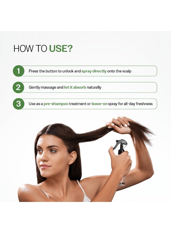 Bare Anatomy Nature x Science Dandruff Control Hair Spray 200ml - Image 4