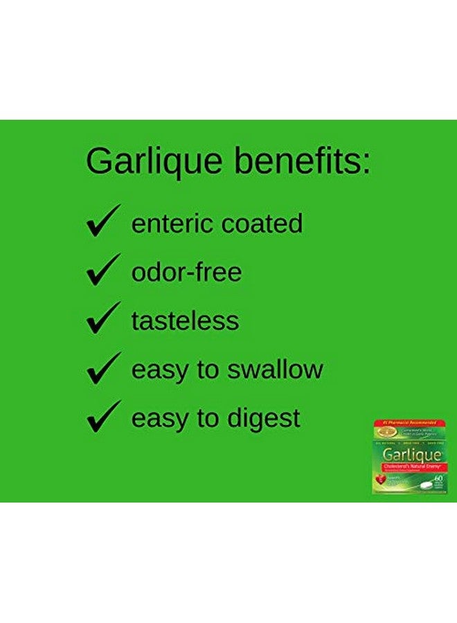 Garlique أقراص جارليك 60 قرص (عبوة من 4) - Image 2