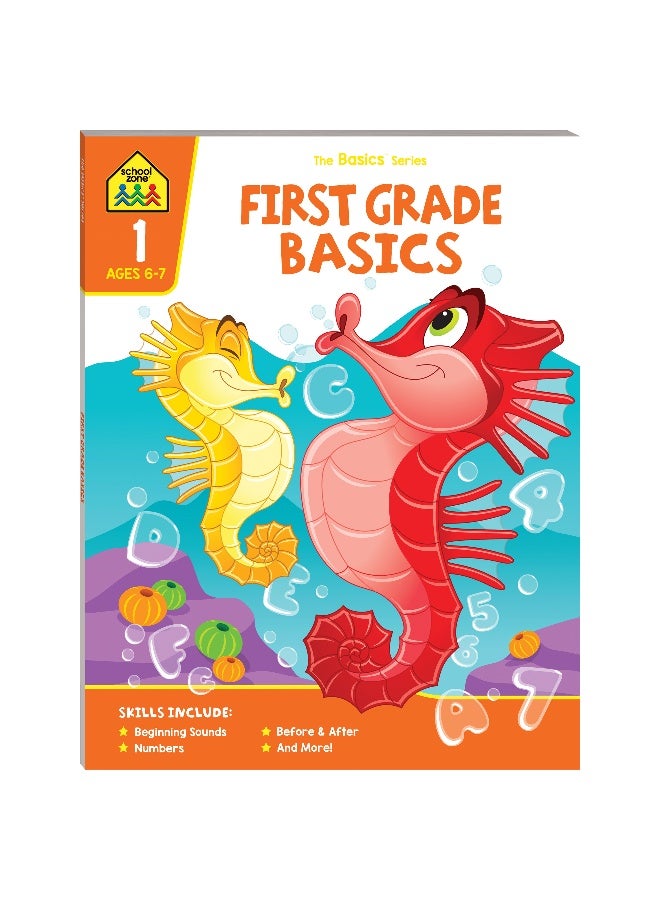 منطقة المدرسة هينكلر: كتاب العمل لاستعداد الصف الأول في الرياضيات وفنون اللغة - Image 1