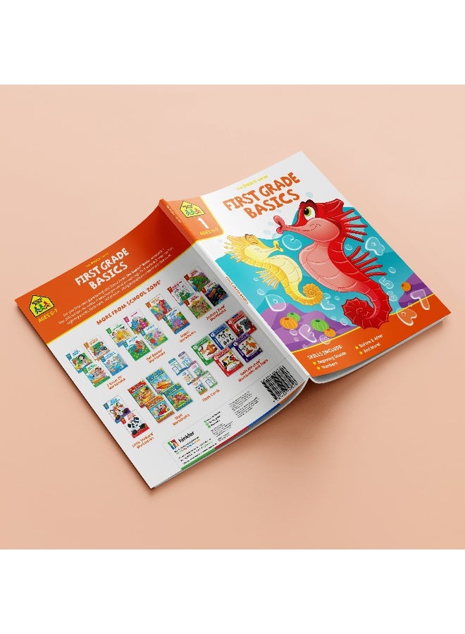 منطقة المدرسة هينكلر: كتاب العمل لاستعداد الصف الأول في الرياضيات وفنون اللغة - Image 4