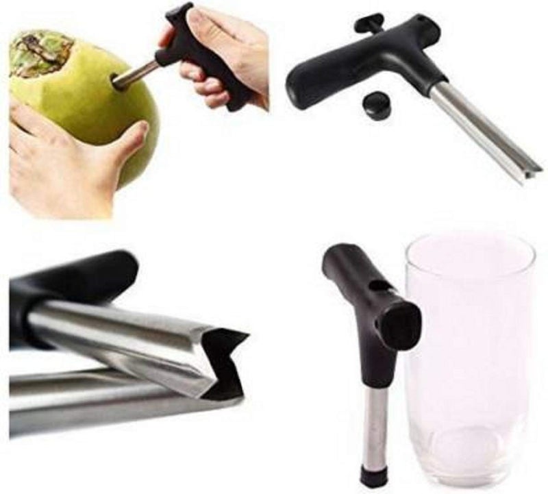Ramkuwar with device of R Coconut Opener Bundle Drill Cutter Cleaning Stick Tap Hot - Image 3