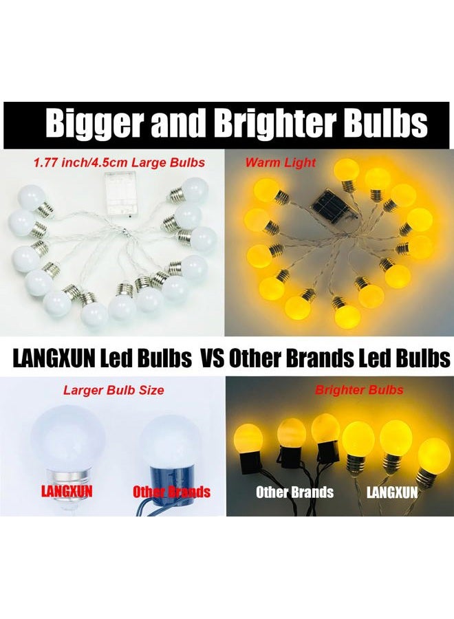 LANGXUN 3ft White Grad Letters Kit, Large LED Marquee Light Up Letters for Graduation Party Decorations 2025, Class of 2025 School Grad Party Supplies Indoor/Outdoor Home Door Décor - Image 5